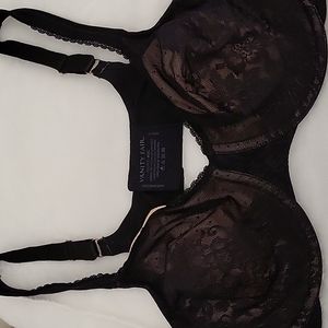 VANITY FAIR 40C BLACK BRA